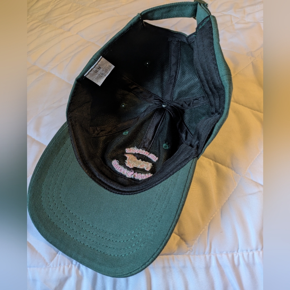 Dark Green "Less Meanies More Weenies" Ball Cap - Picture 5 of 6